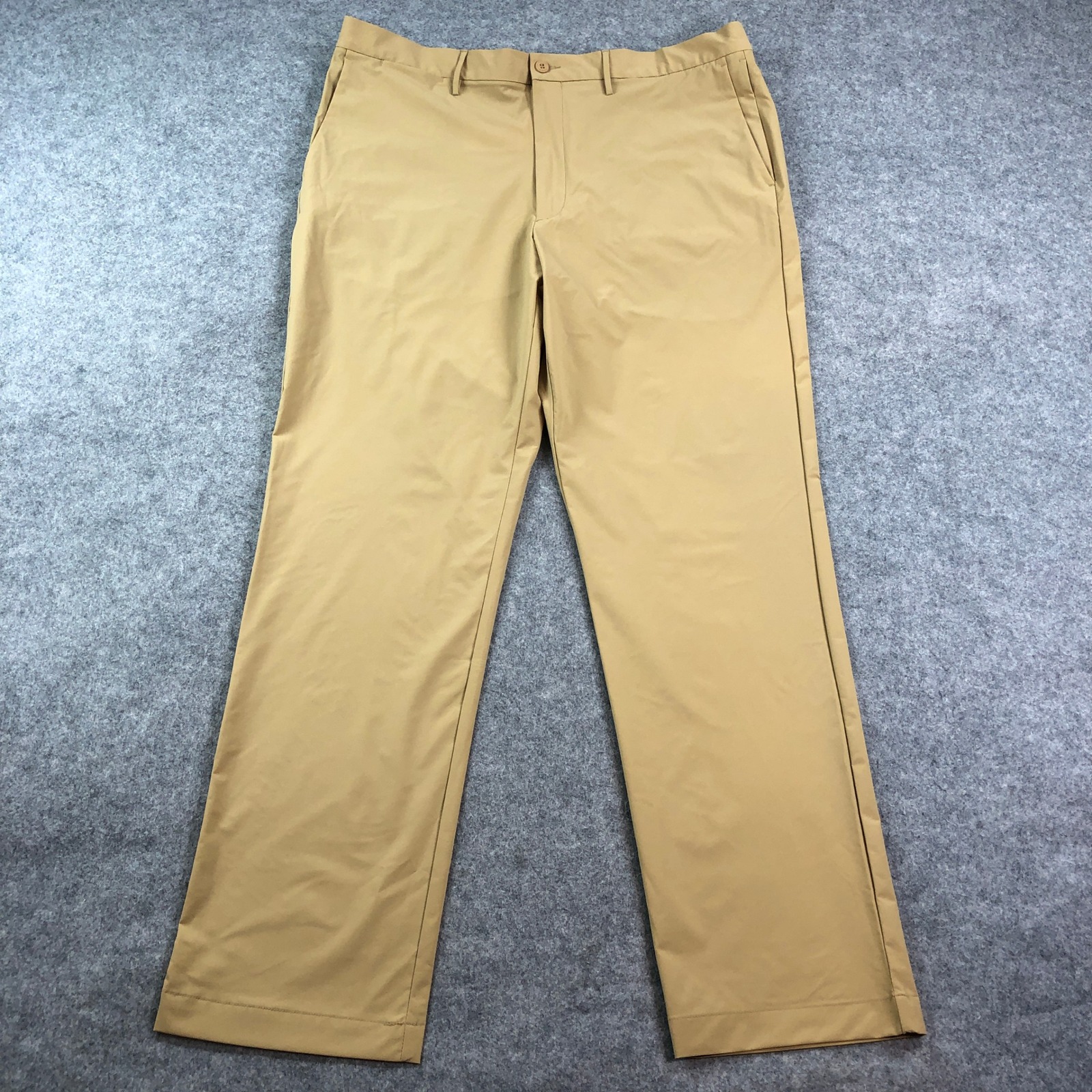 Polo Ralph Lauren Mens Chino Pants 38x32 Khaki Straight Fit Classic Prep